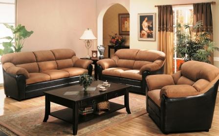 Если коричневая мебель какие обои выбрать